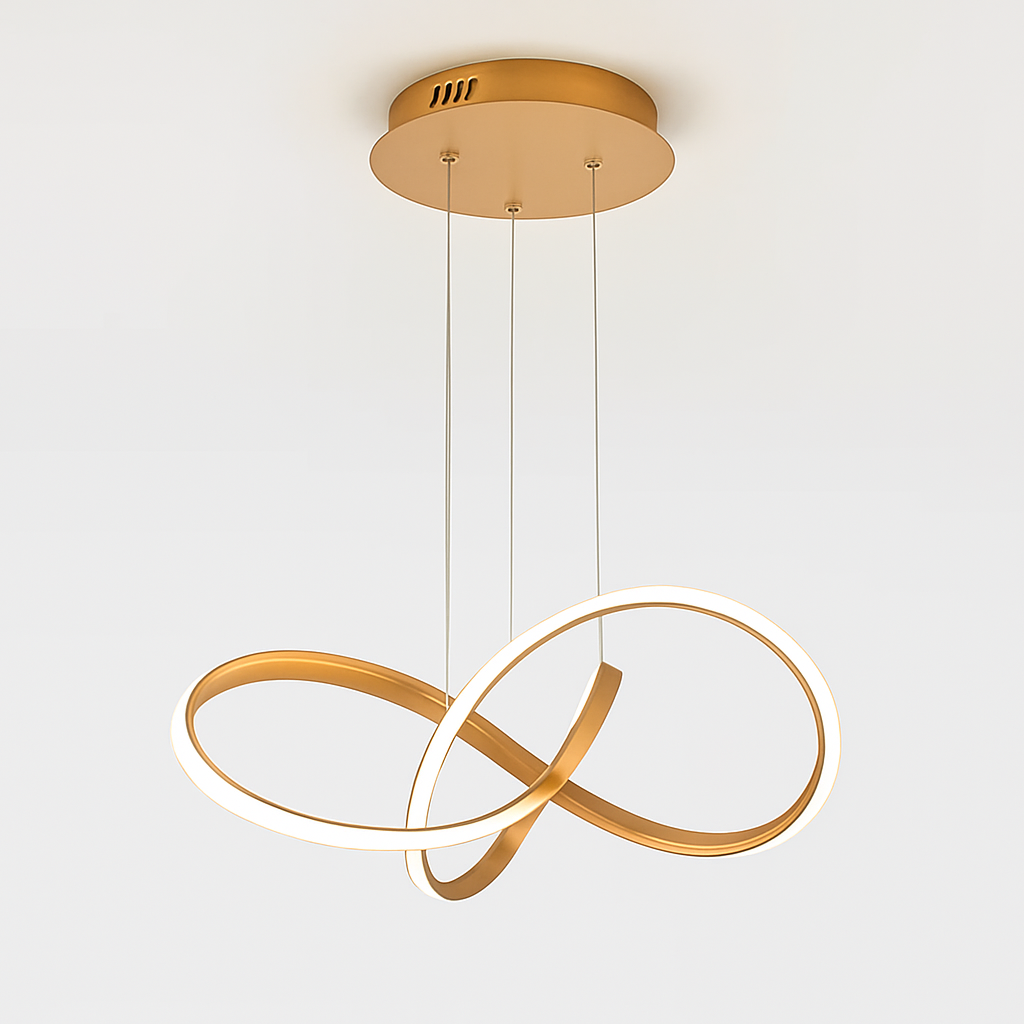 suspension LED en aluminium design moderne décoratif nouvelle collection - vue 5 sur 9