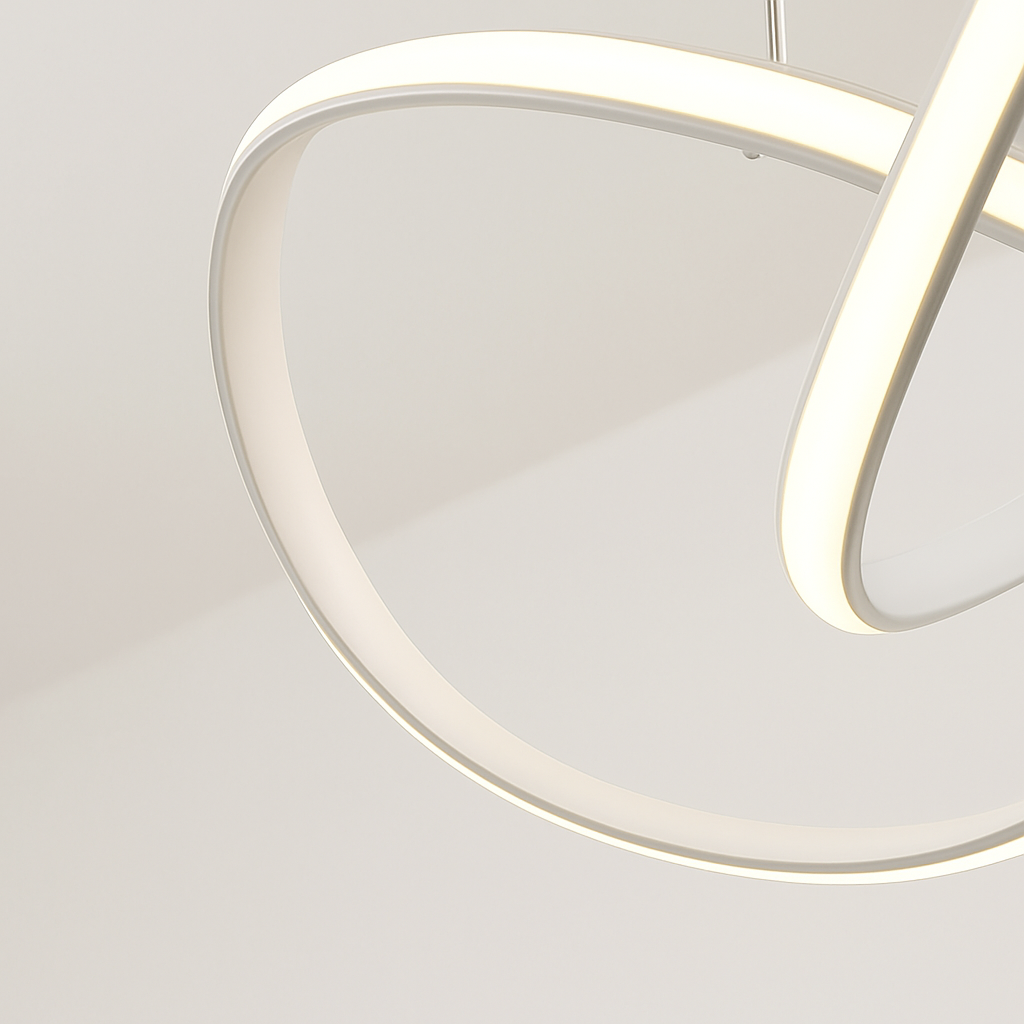 suspension LED en aluminium design moderne décoratif nouvelle collection - vue 6 sur 9