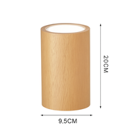 Creative minimalist wooden honeycomb LED pendant light