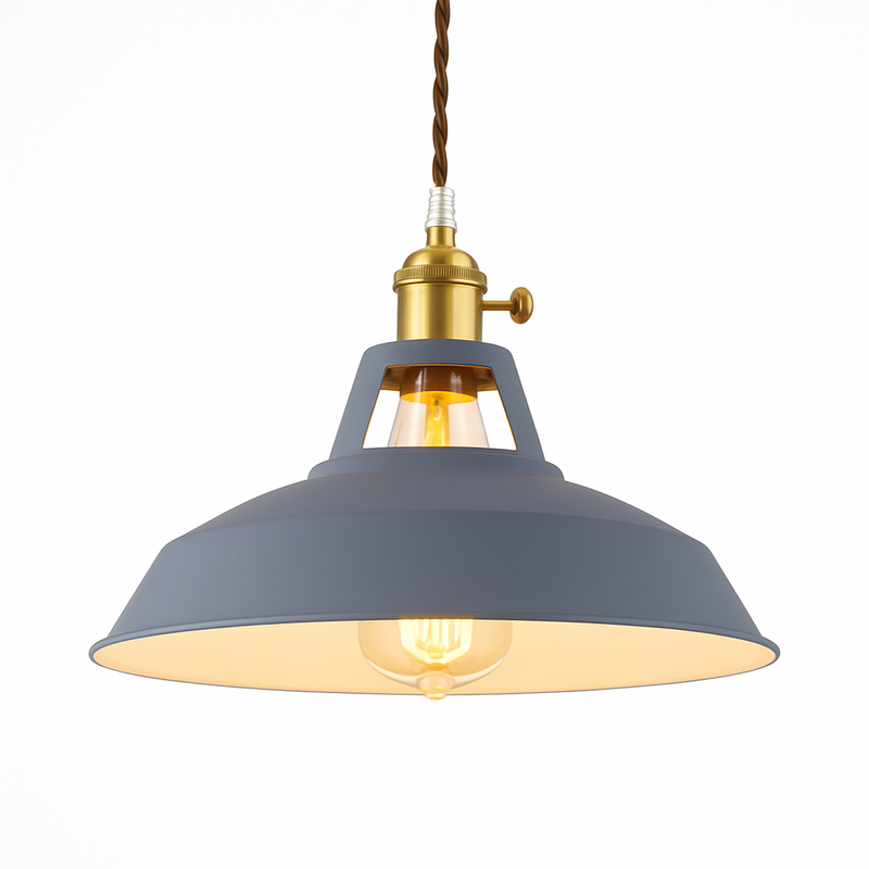 Suspension LED en métal coloré Loft