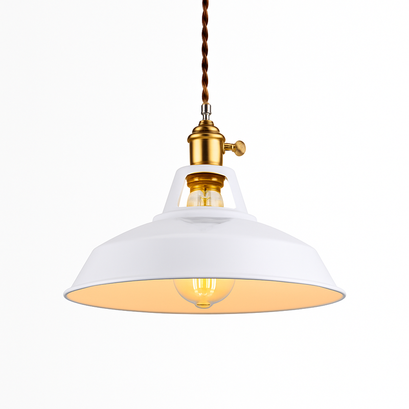 Suspension LED en métal coloré Loft