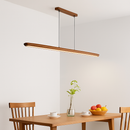 suspension LED en noyer noir tendance