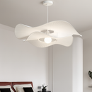 suspension LED en tissu style nordique idéale pour décoration intérieure