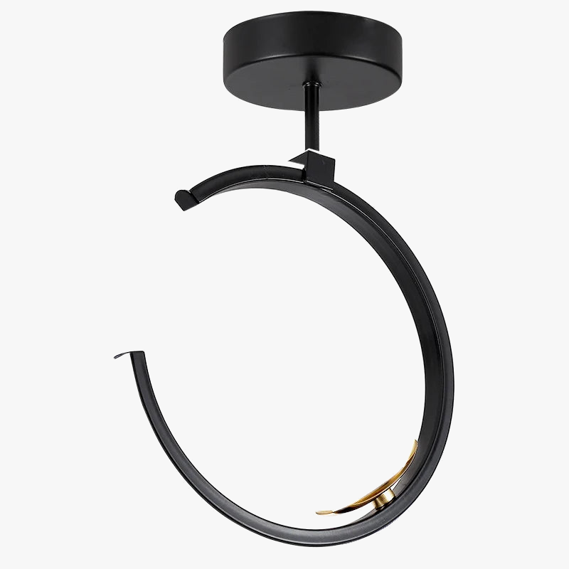 Suspension LED lumière moderne simple