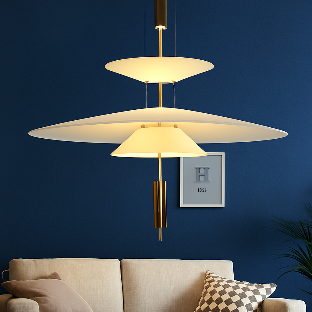 suspension led minimalistes modernes pour décoration intérieure scandinave