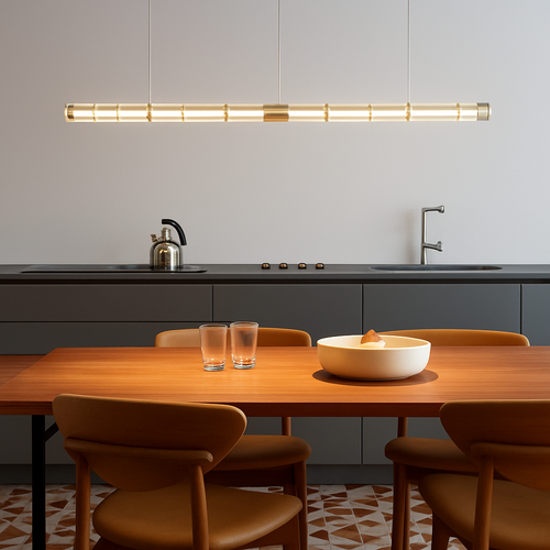 Modern minimalist decorative indoor LED pendant light - vue 8 sur 8