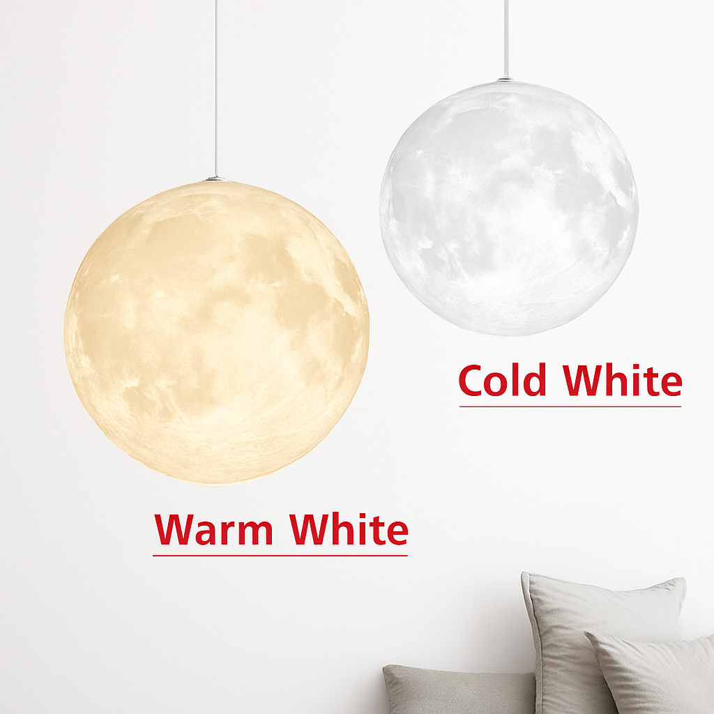 suspension led pleine lune luminaire suspendu pour bar - vue 6 sur 6
