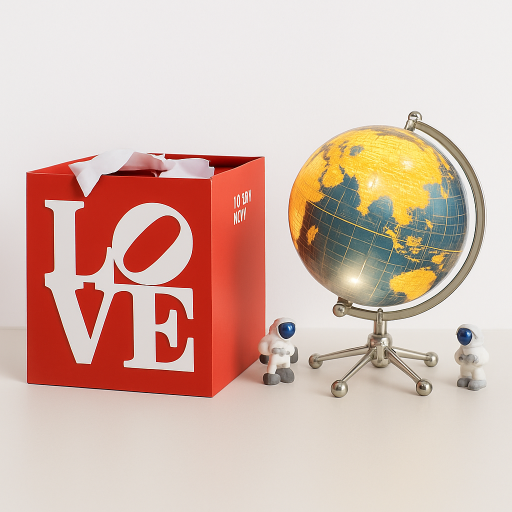 suspension lumineuse globe 3d haut de gamme cadeau enseignant - vue 13 sur 13