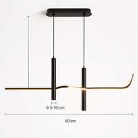 suspension minimaliste moderne pour bar et cuisine