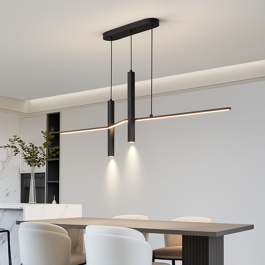 suspension minimaliste moderne pour bar et cuisine - vue 4 sur 12