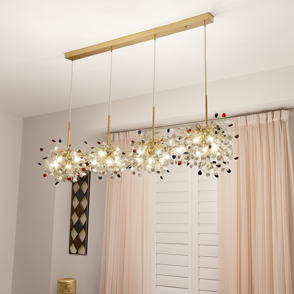 suspension moderne en acier inoxydable pour hôtel loft - vue 6 sur 14