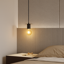 suspension moderne en bois pour bar