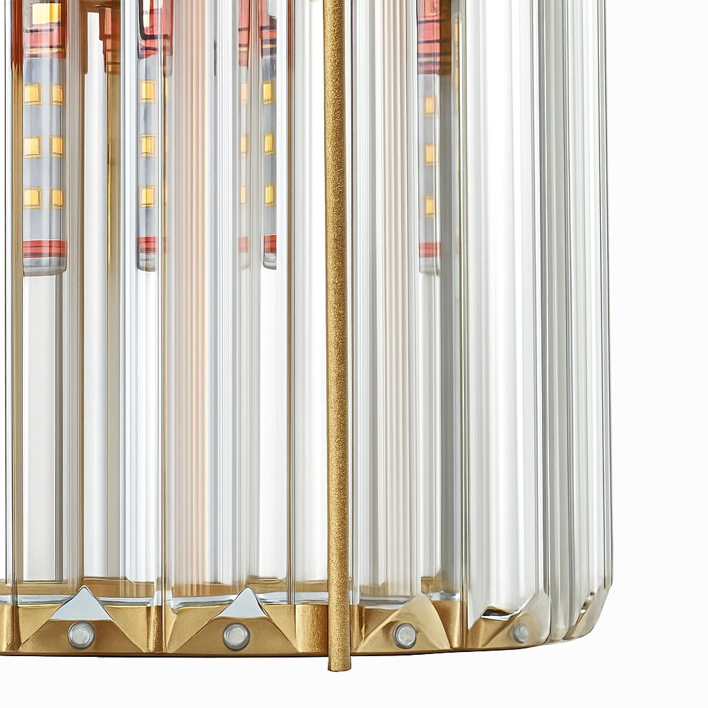 suspension moderne en cristal pour décoration intérieure élégante - vue 4 sur 10