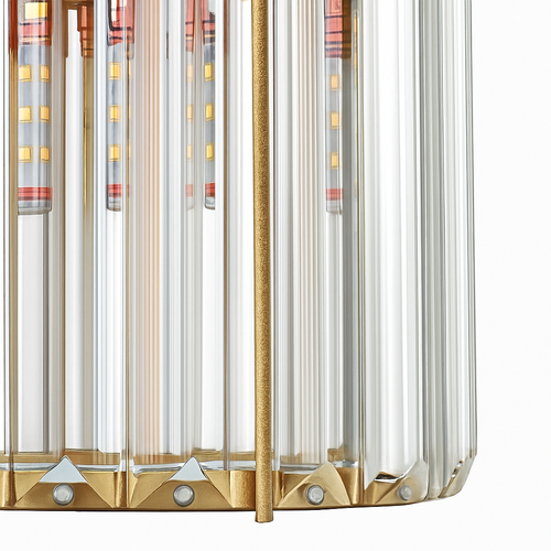 suspension moderne en cristal pour décoration intérieure élégante - vue 5 sur 10