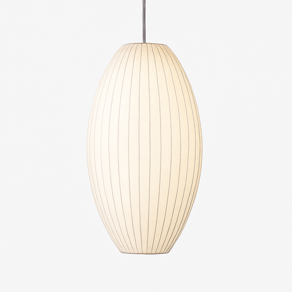 Suspension moderne en papier style japonais Silk - vue 11 sur 30