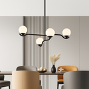 suspension moderne en verre pour décoration intérieure élégante