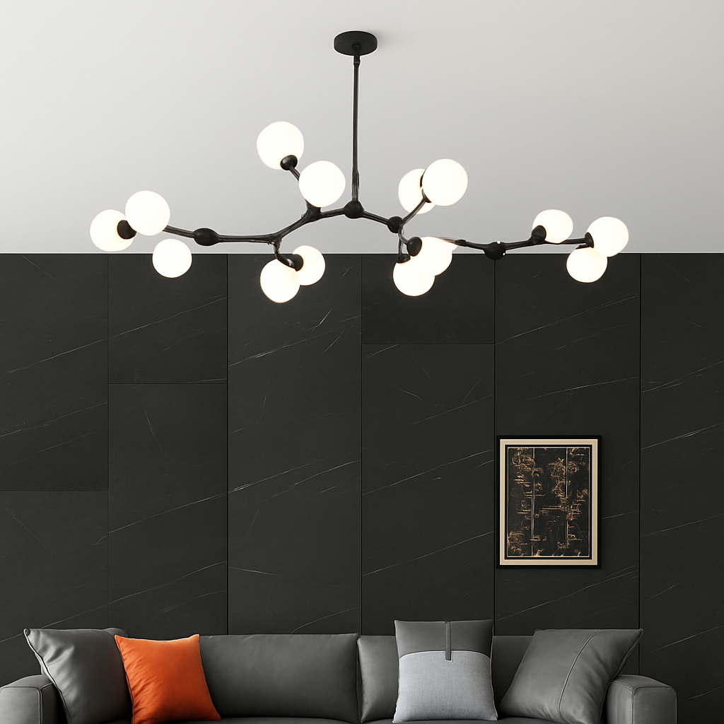 suspension moderne à intensité variable pour décoration intérieure - vue 3 sur 12