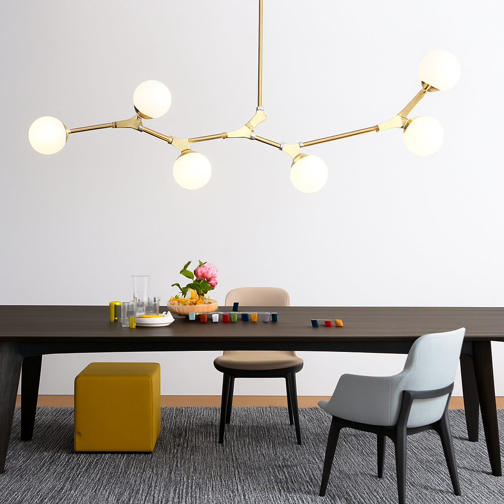 suspension moderne à intensité variable pour décoration intérieure - vue 5 sur 12