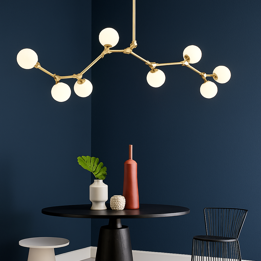 suspension moderne à intensité variable pour décoration intérieure - vue 6 sur 12