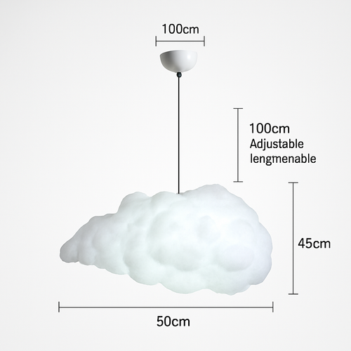 Suspension moderne LED en forme de nuage Kids