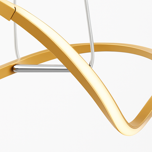 suspension moderne à led pour décoration intérieure élégante - vue 4 sur 8