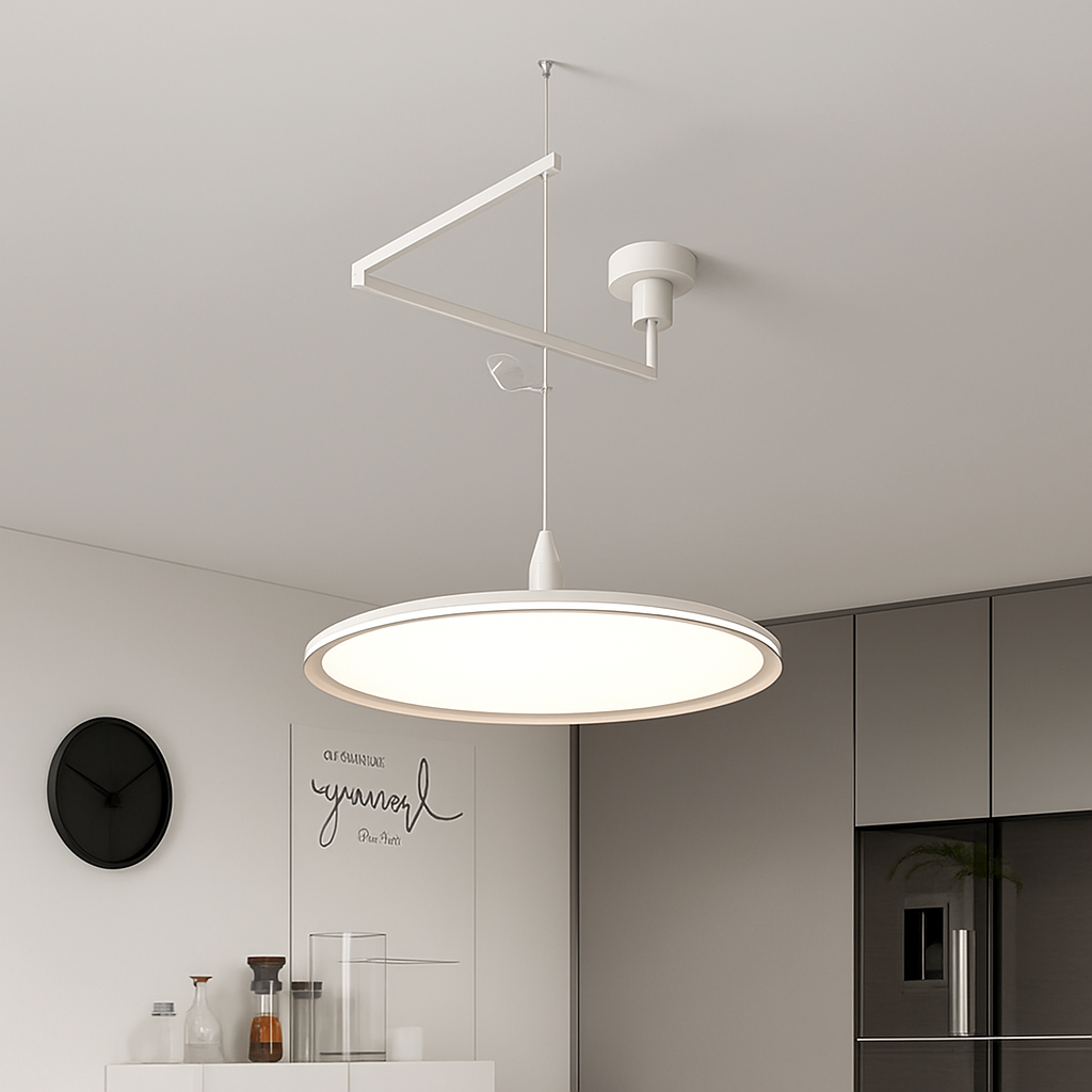 Suspension Moderne LED Salon Salle À Manger Cuisine Lumières Éclairage Intérieur Décor À La Maison Bras Réglable - vue 4 sur 9