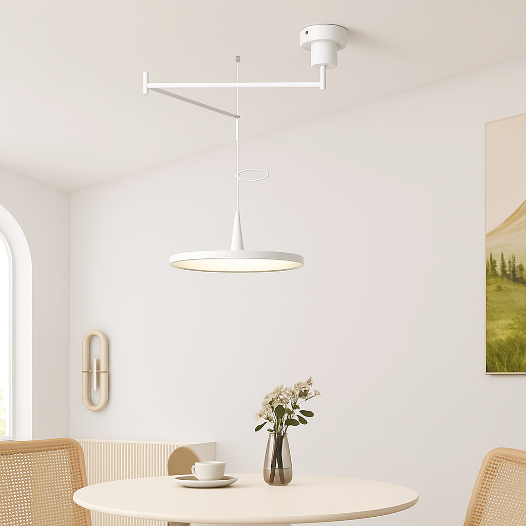 Suspension Moderne LED Salon Salle À Manger Cuisine Lumières Éclairage Intérieur Décor À La Maison Bras Réglable - vue 5 sur 9