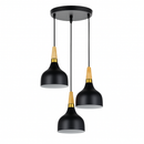 suspension moderne nordique en aluminium rétro pour intérieur design