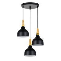 suspension moderne nordique en aluminium rétro pour intérieur design