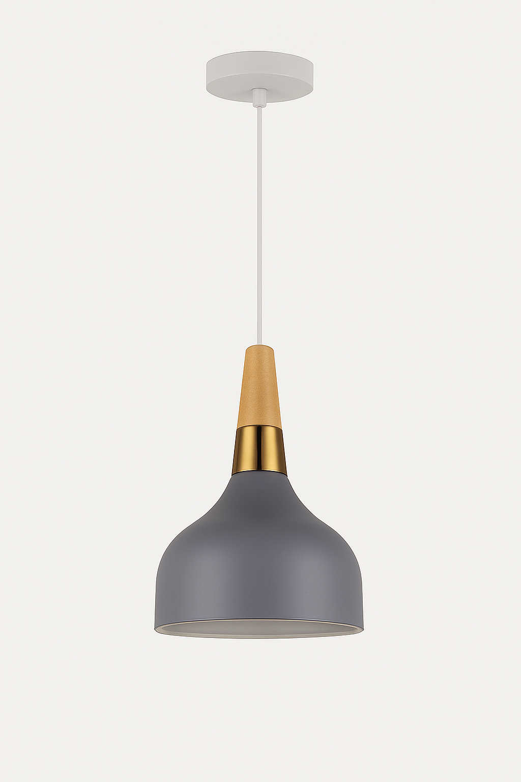 suspension moderne nordique en aluminium rétro pour intérieur design - vue 2 sur 16