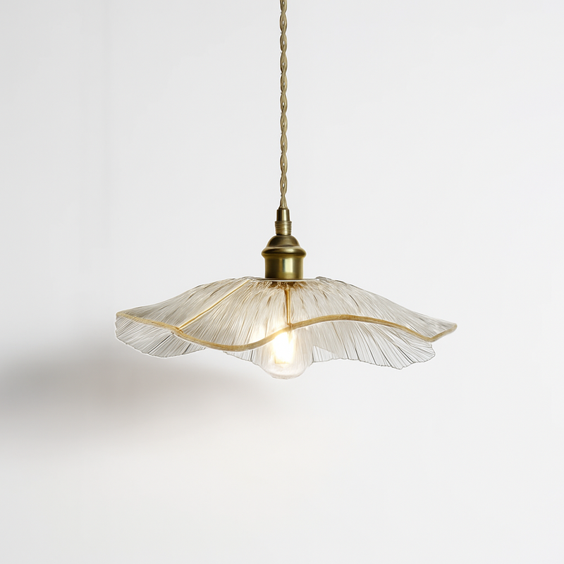 Suspension modernes en verre de fleur lampes suspendues décoration de la maison éclairage salon chambre chevet luminaire magasin d'intérieur