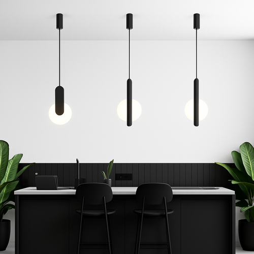 Modern minimalist nordic pendant light - vue 7 sur 12