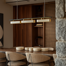 suspension nordique design moderne pour décoration intérieure avec lumières LED