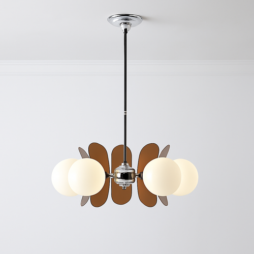 suspension nordique haricots design vintage pour intérieur élégant