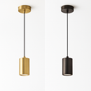 Minimalist Nordic iron pendant light with modern LED