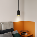 Minimalist Nordic iron pendant light with modern LED