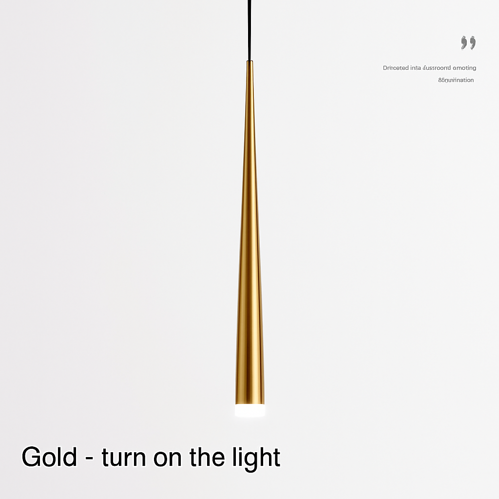 Suspension Nordique moderne LED chambre tête de lit 7W Tube lumineux famille cuisine salle à manger décoration intérieure - vue 6 sur 8