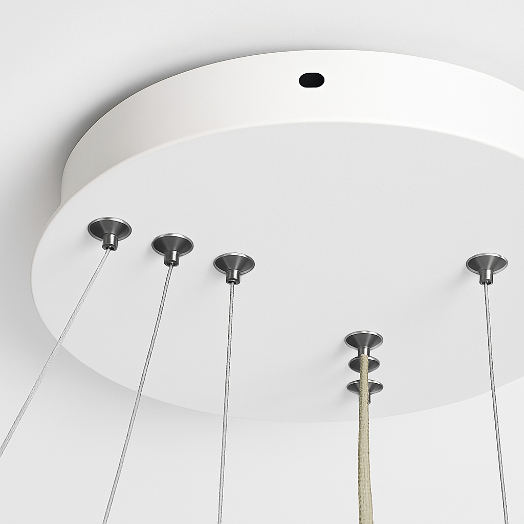 suspension nordique moderne à led pour décoration intérieure - vue 6 sur 8