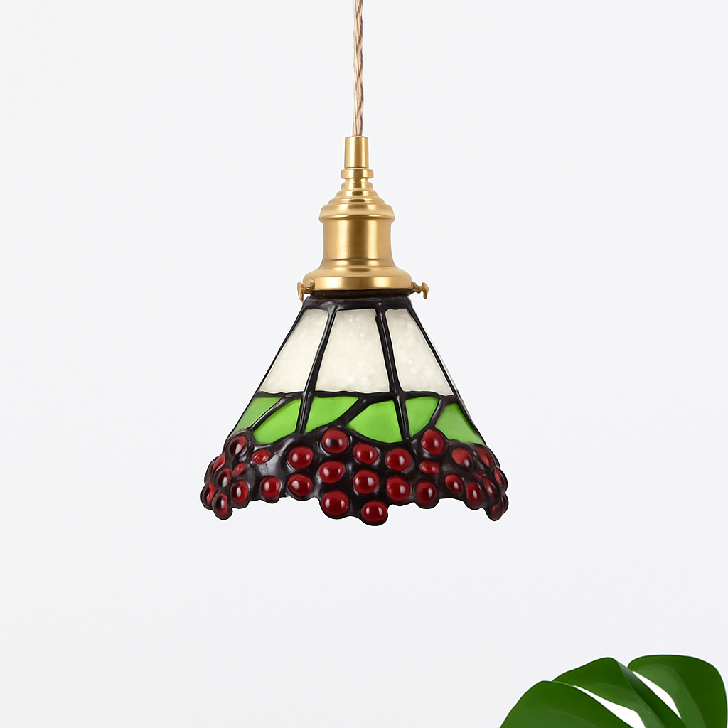 Suspension Nordique Verre LED - vue 5 sur 27