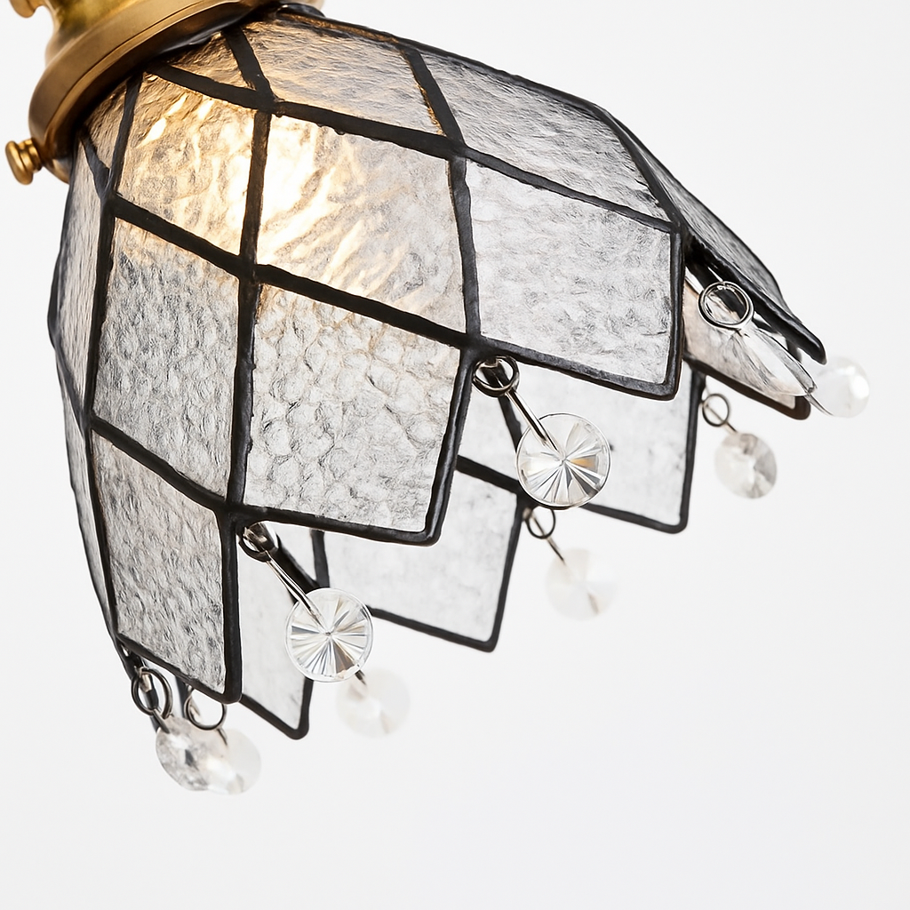 Suspension Nordique Verre LED - vue 7 sur 27