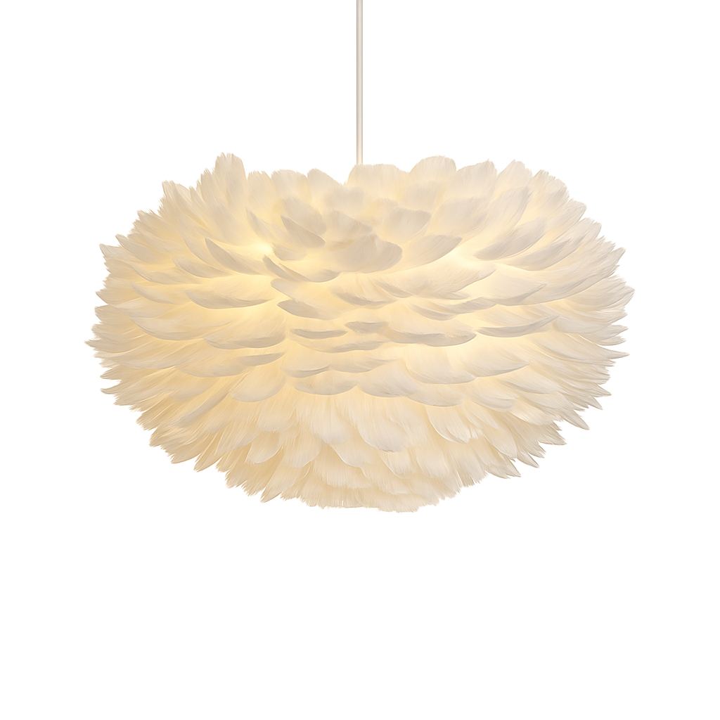 Suspension en plumes