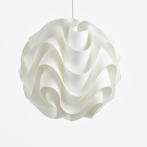 suspension pomme de pin en acrylique style nordique moderne - vue 4 sur 5