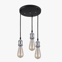 suspension rétro en aluminium style industriel pour décoration intérieure