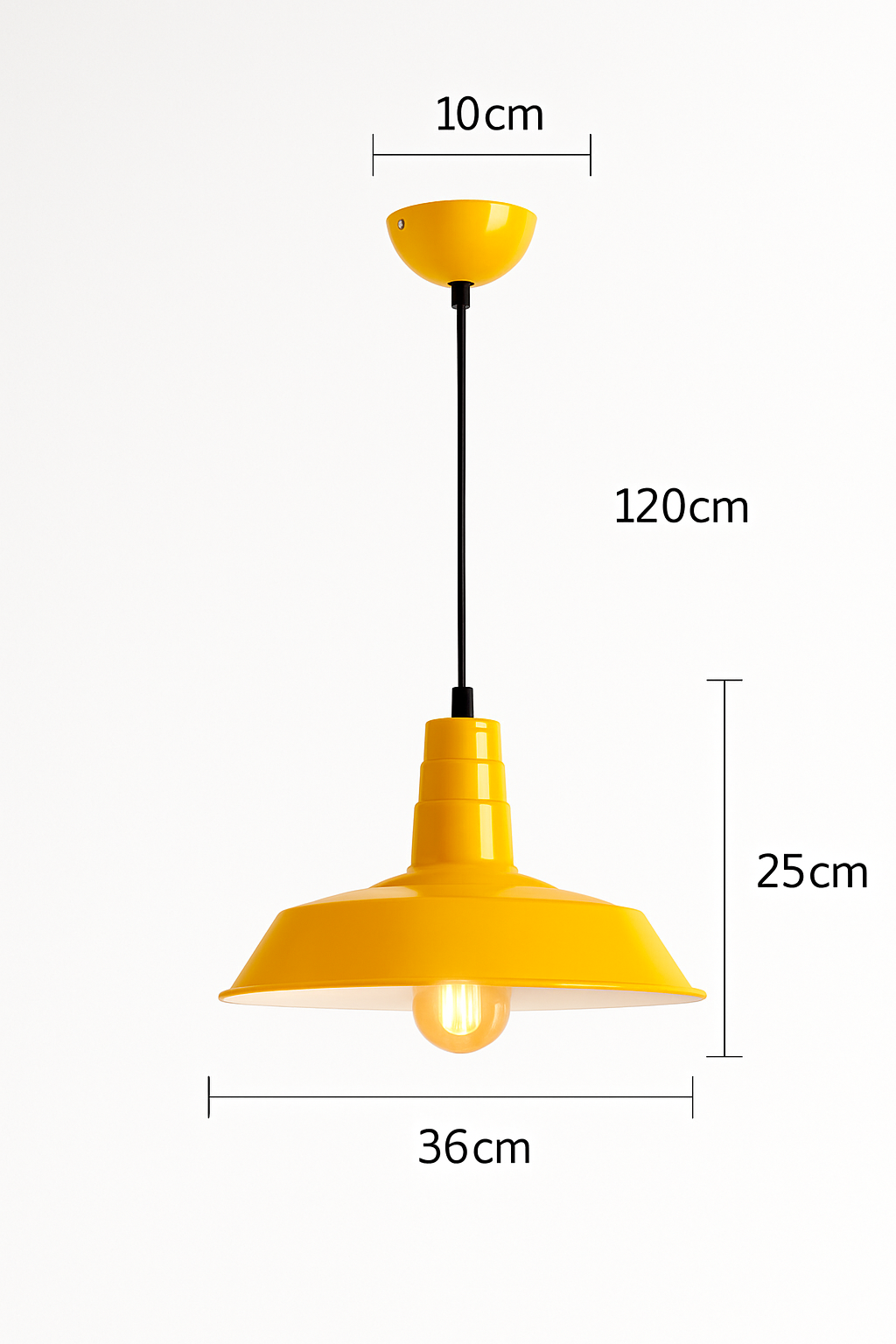 suspension style industriel rétro nordique pour bar loft - vue 17 sur 24