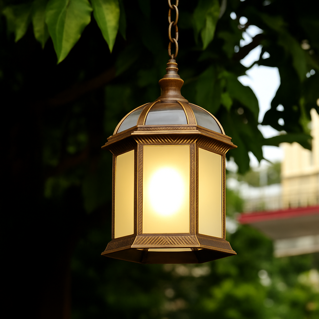 suspension étanche pour extérieur jardin balcon allée - vue 9 sur 8