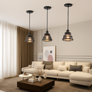 Suspension vintage en fer forgé pour intérieur moderne