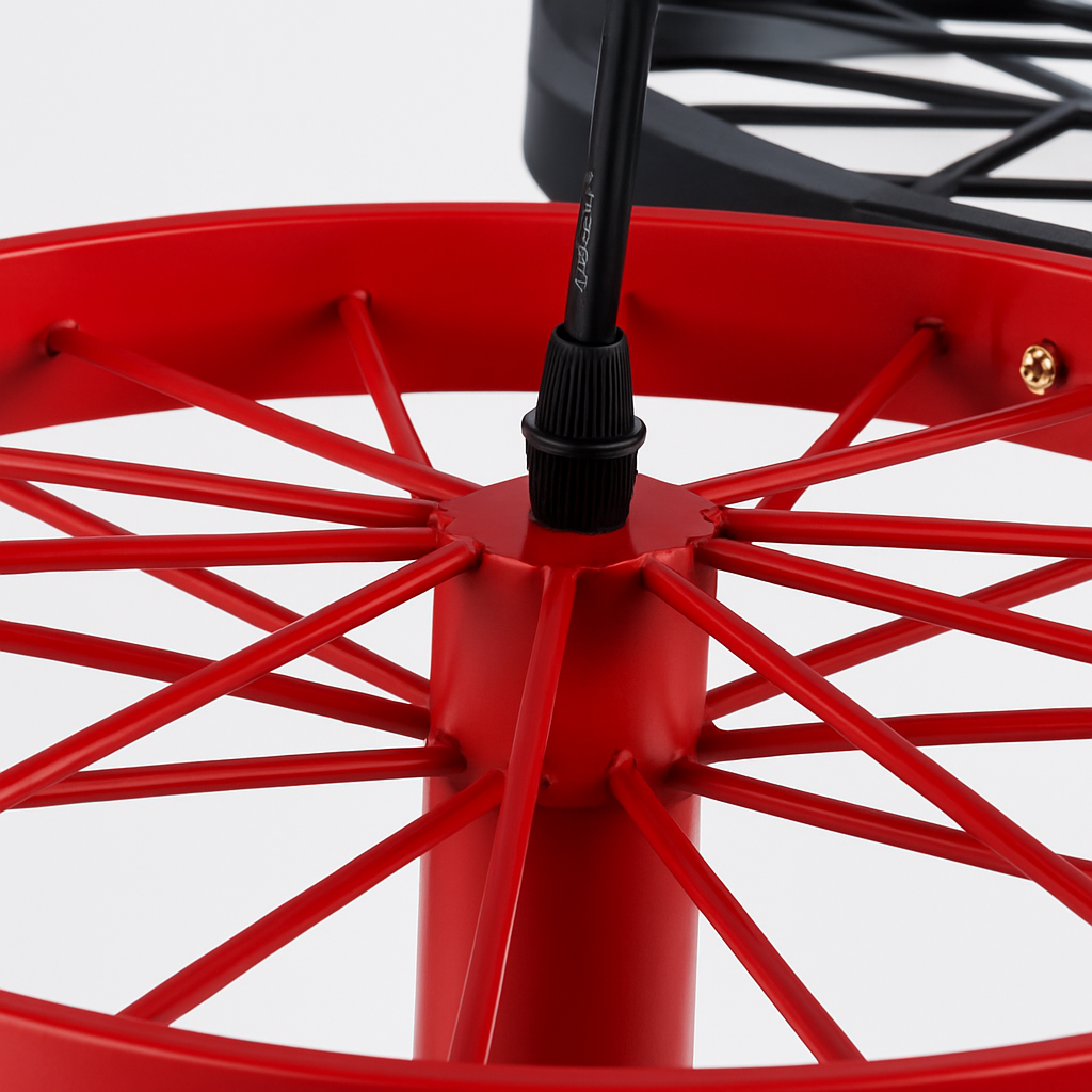 Suspension Vintage en fer Simple - vue 7 sur 17