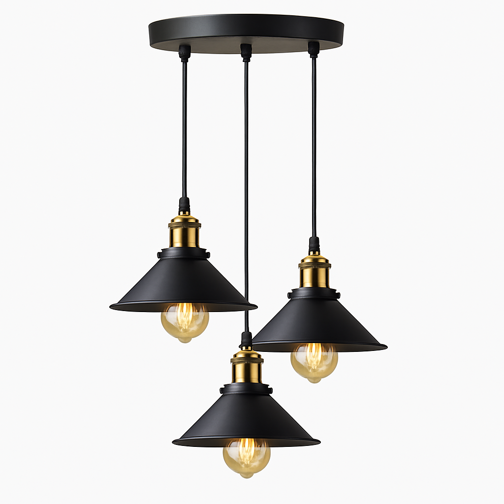 suspension vintage rétro pour éclairage intérieur décoratif