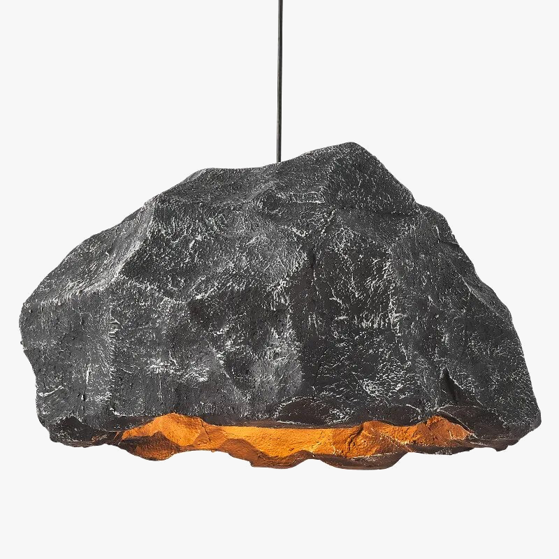 Suspension style pierre de style japonais