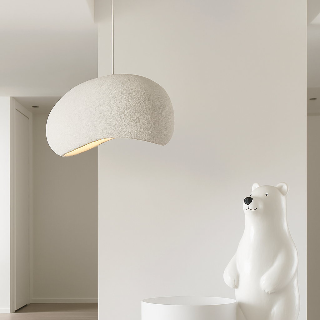 suspension wabi-sabi en résine créative pour décoration intérieure - vue 6 sur 23
